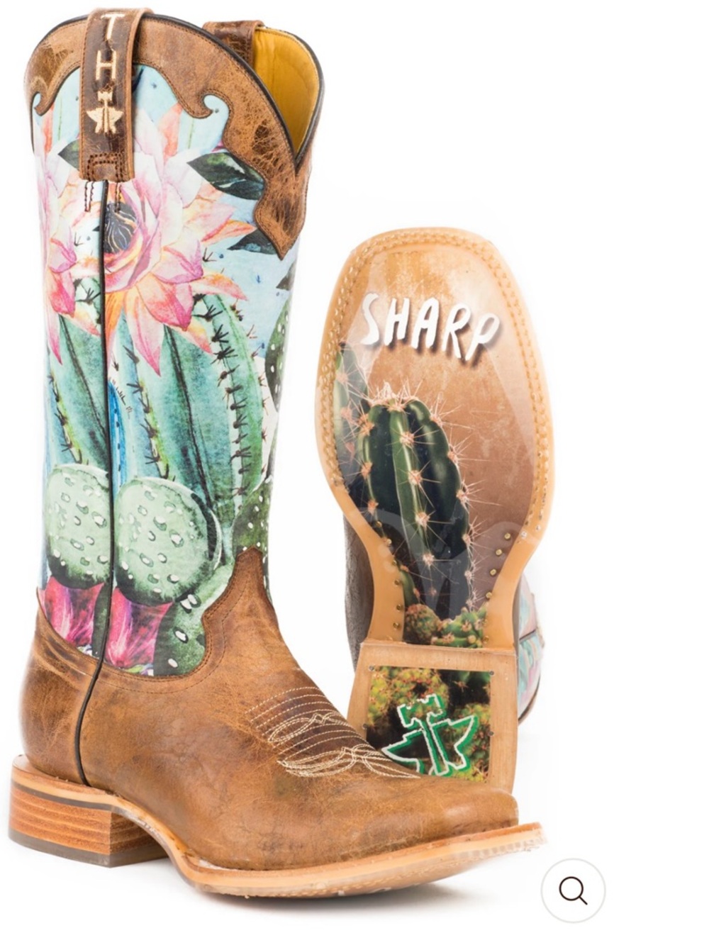 WOMENS CACTILICIOUS WITH LOOKING SHARP SOLE size 9.5 New with box and packaging